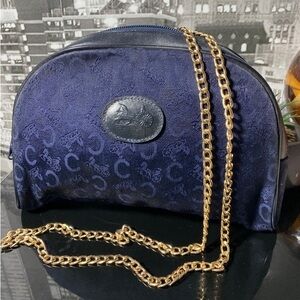 Authentic CELINE Noevir Denim Horse Carriage Bag